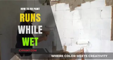 Quickly Fix Wet Paint Runs: Simple Techniques for Smooth Results