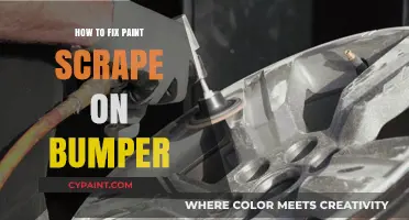 Quick DIY Guide: Repairing Paint Scrapes on Your Car Bumper
