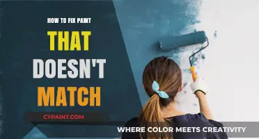 Fixing Mismatched Paint: Tips for Seamless Color Correction