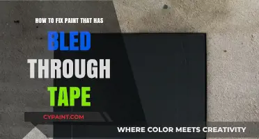 Quickly Fix Paint Bleed: Tips for Perfectly Crisp Lines