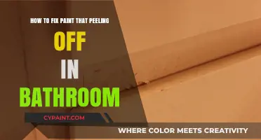 Repairing Peeling Paint in Your Bathroom: A Quick Guide