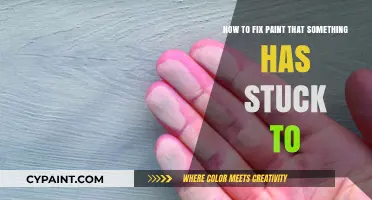 Fixing Stuck Paint: Quick and Easy Solutions