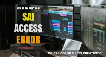 Fix Paint Tool SAI Access Error: Quick Troubleshooting Guide