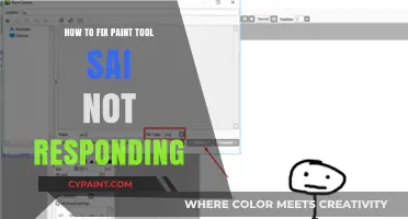 Fix Paint Tool SAI Not Responding: Quick Troubleshooting Guide
