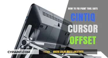 Fixing Paint Tool SAI's Cintiq Cursor Offset: A Step-by-Step Guide