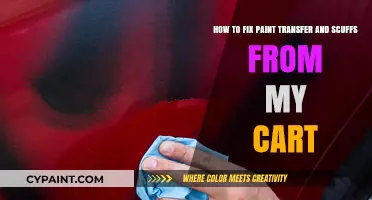 Easy DIY Fixes for Paint Transfer and Scuffs on Your Cart