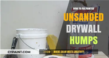 Smooth Out Painted Drywall Humps: Quick Fixes for Unsanded Walls
