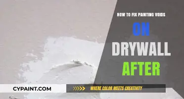 Fixing Drywall Painting Voids: A Step-by-Step Repair Guide