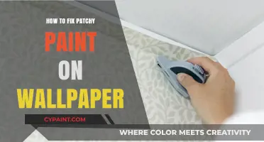 Fix Patchy Paint on Wallpaper: Quick Solutions for Smooth Walls