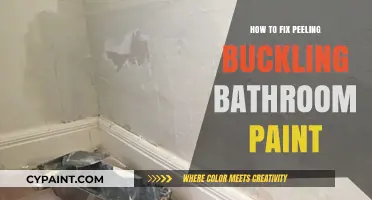 Fix Peeling, Buckling Bathroom Paint: Easy DIY Solutions for Lasting Walls