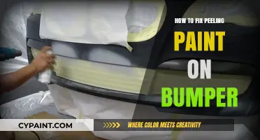 Fix Peeling Paint on Your Bumper: Easy DIY Repair Guide