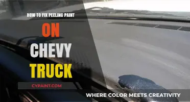 Fix Peeling Paint on Your Chevy Truck: Step-by-Step Guide