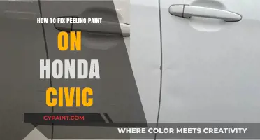 Fix Peeling Paint on Your Honda Civic: Step-by-Step Guide
