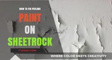 Fix Peeling Paint on Sheetrock: Easy DIY Repair Guide