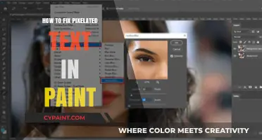 Fix Pixelated Text in Paint: Easy Steps for Clearer Results