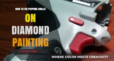 Fix Popping Drills in Diamond Painting: Easy Solutions for Smooth Crafting