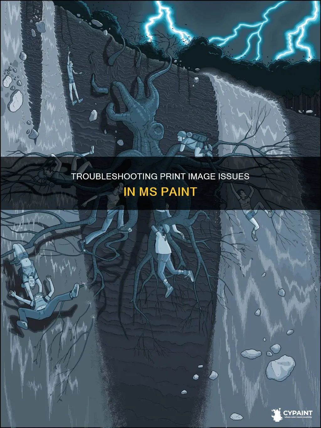 how to fix print image problems in ms paint