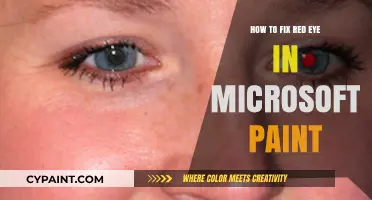 Quick Fix: Removing Red Eye in Microsoft Paint Easily