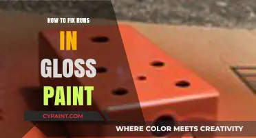 Fixing Runs in Gloss Paint: Quick Tips for a Smooth Finish
