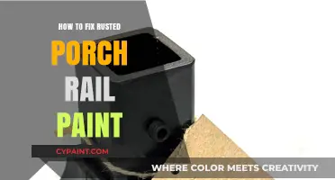 Revive Your Porch: Fixing and Repainting Rusted Railings Easily