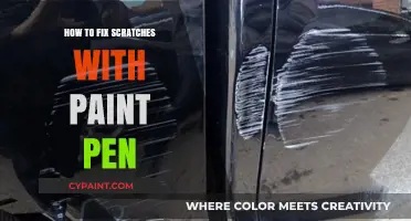 Quickly Repair Car Scratches Using a Paint Pen: A Step-by-Step Guide