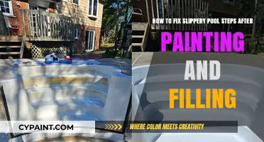 Prevent Pool Step Slips: Post-Painting and Filling Repair Solutions
