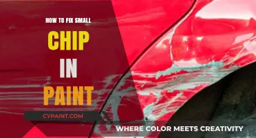 Quick DIY Guide: Repairing Small Paint Chips Effortlessly at Home