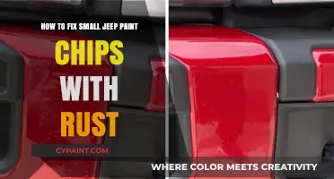 Repairing Rusted Jeep Paint Chips: Quick DIY Guide