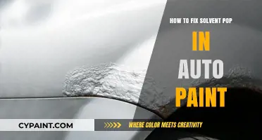 Solvent Pop Solutions: Effective Techniques to Repair Auto Paint Flaws