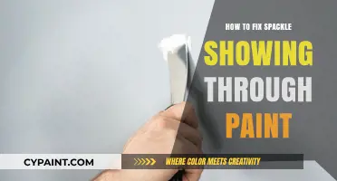 Fix Spackle Showing Through Paint: Expert Tips for Seamless Walls