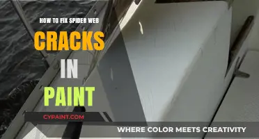 Repairing Spider Web Cracks in Paint: A Step-by-Step Guide