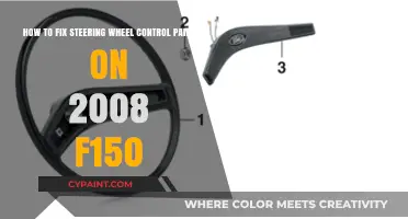 Restore Your 2008 F150 Steering Wheel Control Paint: Easy DIY Fix