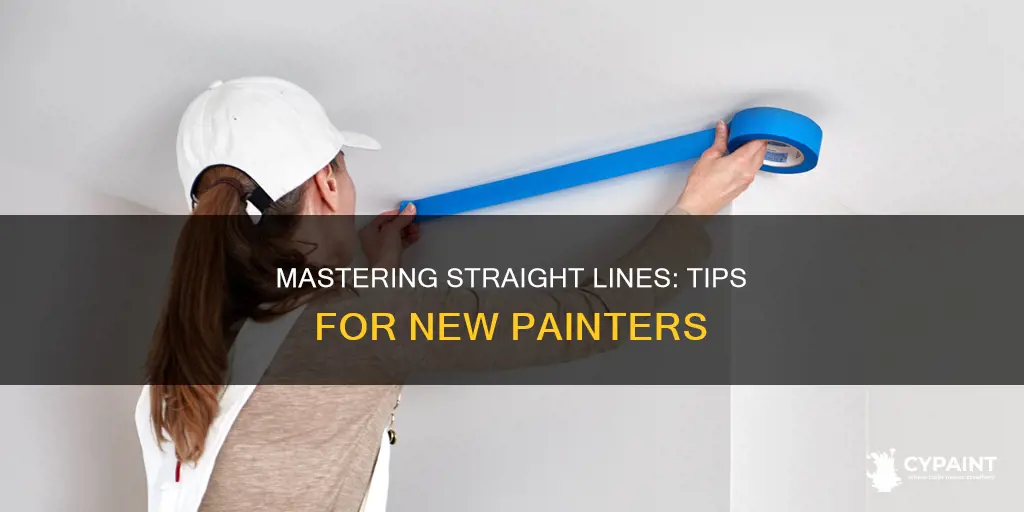 how to fix straight lines with paint still new