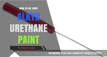 Fixing Tacky Alkyd Urethane Paint: Effective Solutions for a Smooth Finish
