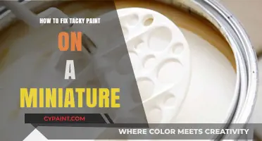 Fixing Tacky Paint: A Miniature Painter's Guide to Smooth Finishes