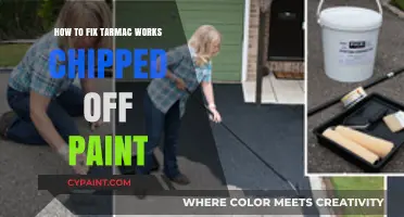 Fixing Chipped Paint on Tarmac: A Step-by-Step Repair Guide