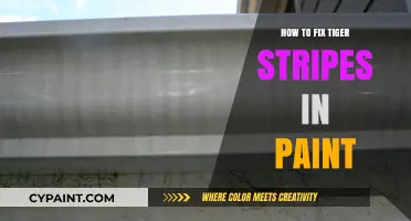 Fixing Tiger Stripes in Paint: Expert Tips for a Flawless Finish