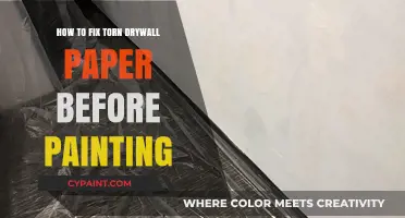 Easy Steps to Repair Torn Drywall Paper Before Painting