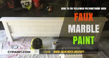 Reviving Polyurethane: Fixing Yellowing Over Faux Marble Paint