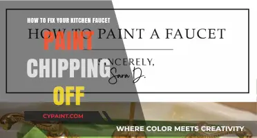 Repairing Kitchen Faucet Paint: A Quick DIY Guide