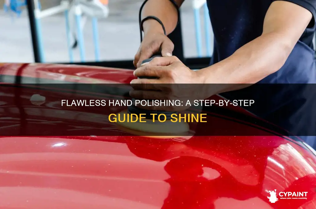 how to flat and polish new paint by hand