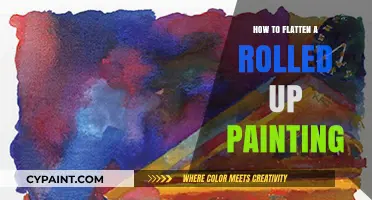 Flattening Rolled-Up Paintings: Expert Tips for Restoring Your Artwork