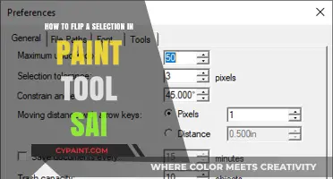 Flipping Selections in Paint Tool Sai: A Quick Guide