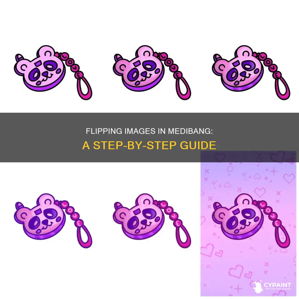 how to flip an image in medibang paint pro