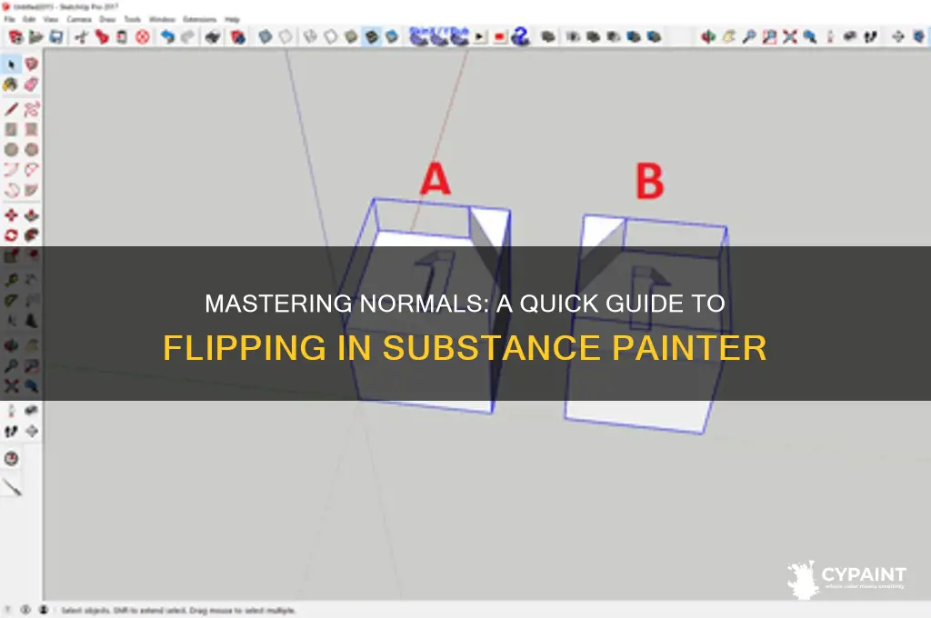 how to flip normals in substance painter