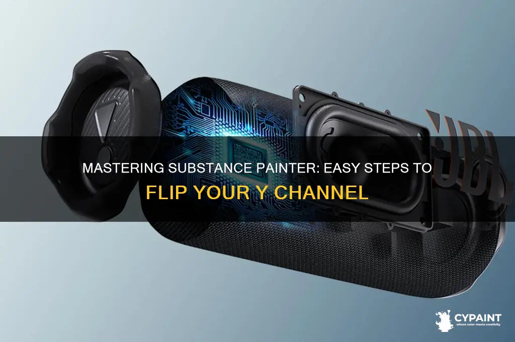 how to flip y channel in substance painter