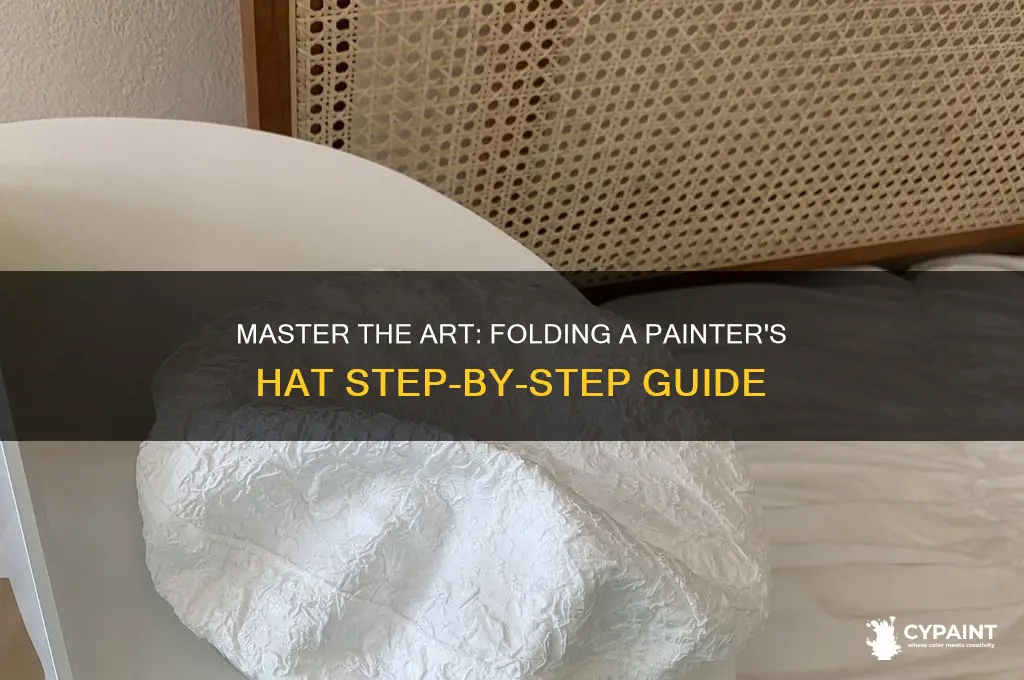 how to fold a painter