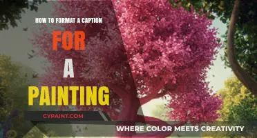 Mastering Art Captions: Essential Tips for Formatting Painting Descriptions