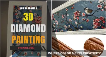 Mastering the Art of Framing Your 3D Diamond Painting