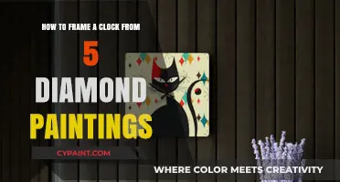 Creating a Sparkly Clock with Diamond Paintings